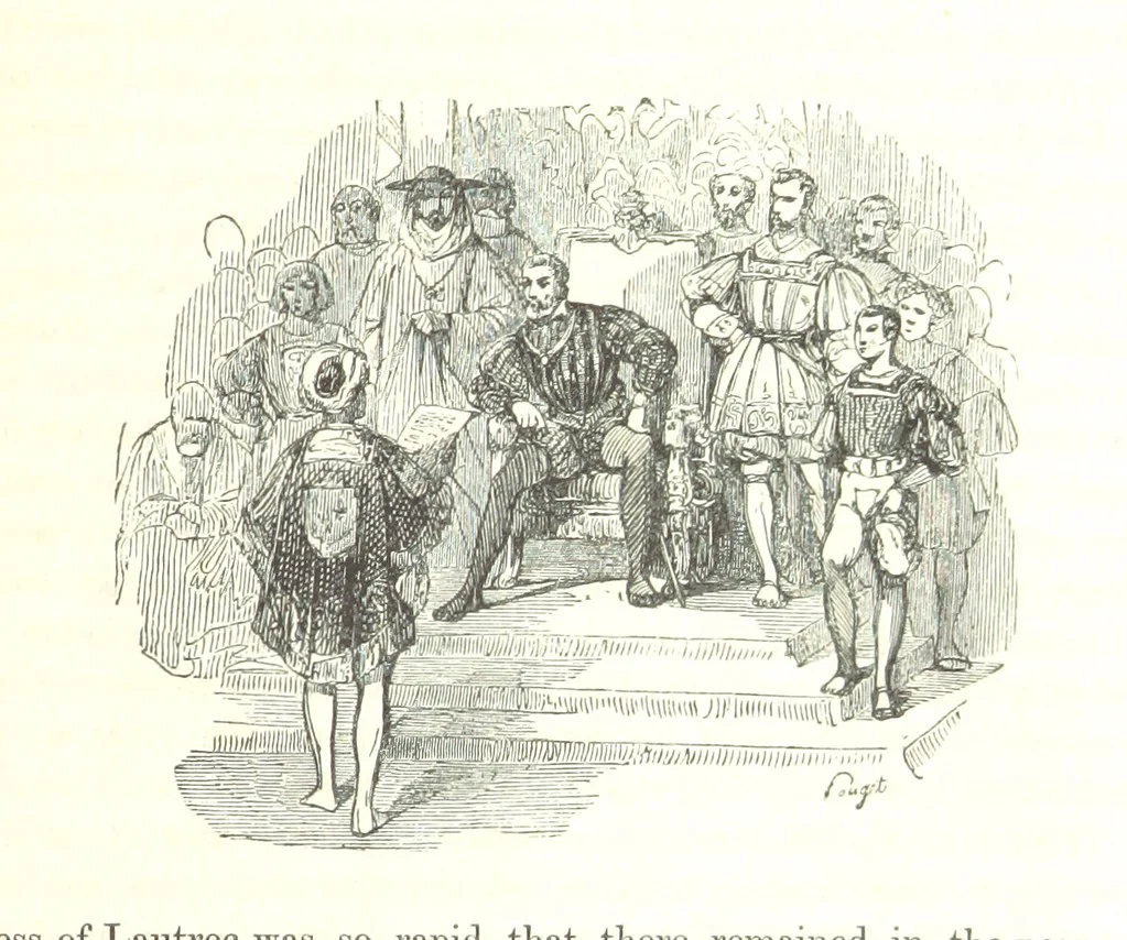 An illustration from The Pictorial History of France and of the French People ... Enriched with ... designs by Jules David, 1843, leaf 195