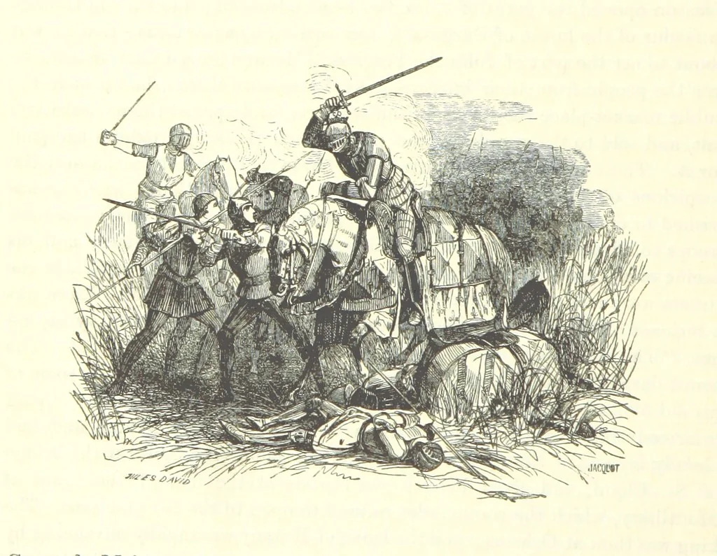 An illustration from The Pictorial History of France and of the French People ... Enriched with ... designs by Jules David, 1843, leaf 20