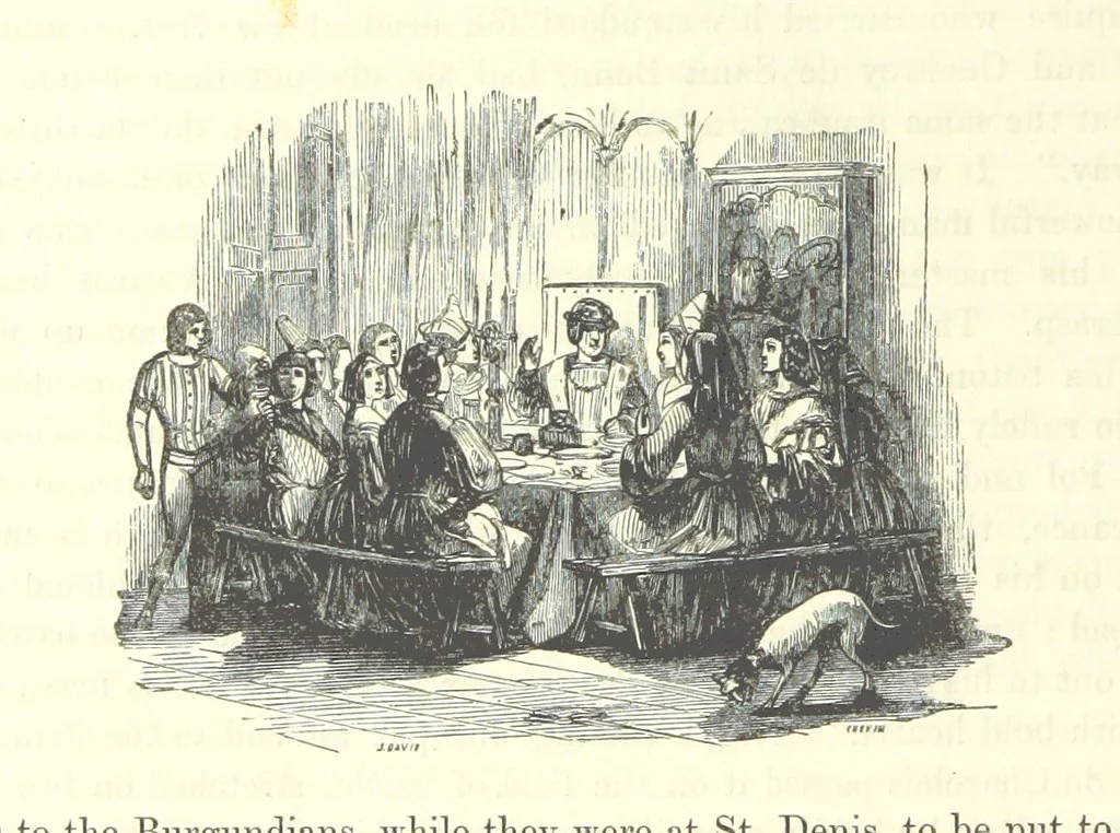 An illustration from The Pictorial History of France and of the French People ... Enriched with ... designs by Jules David, 1843, leaf 22
