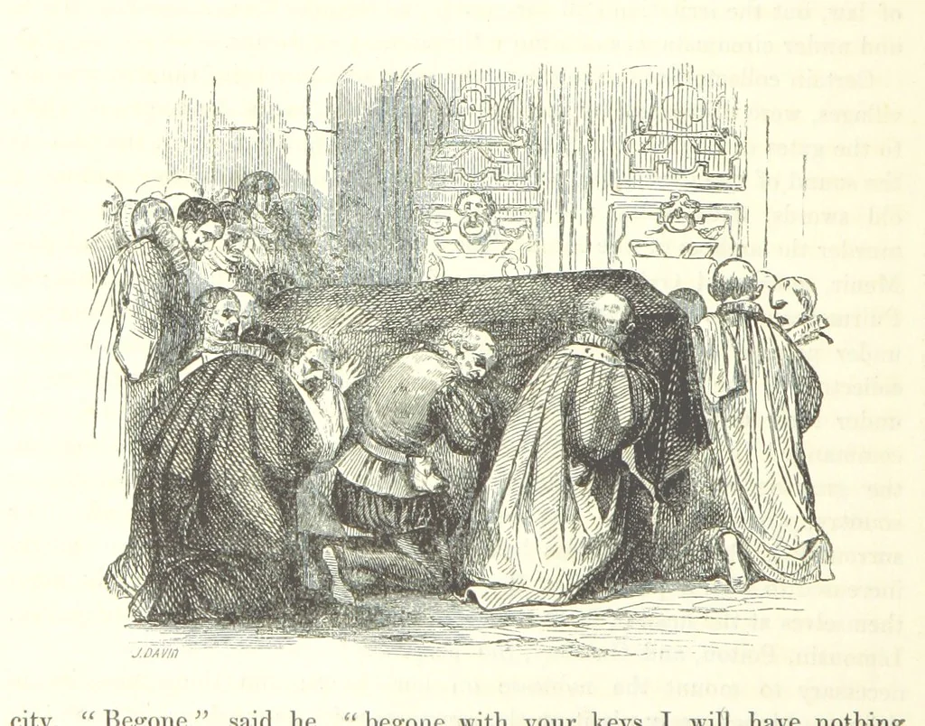 An illustration from The Pictorial History of France and of the French People ... Enriched with ... designs by Jules David, 1843, leaf 226