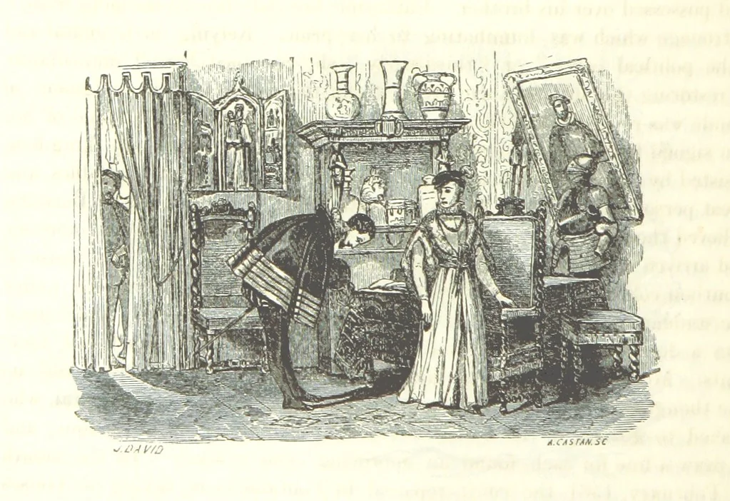 An illustration from The Pictorial History of France and of the French People ... Enriched with ... designs by Jules David, 1843, leaf 274