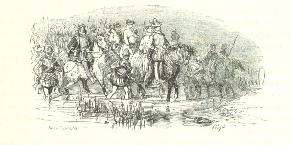 An illustration from The Pictorial History of France and of the French People ... Enriched with ... designs by Jules David, 1843, leaf 303