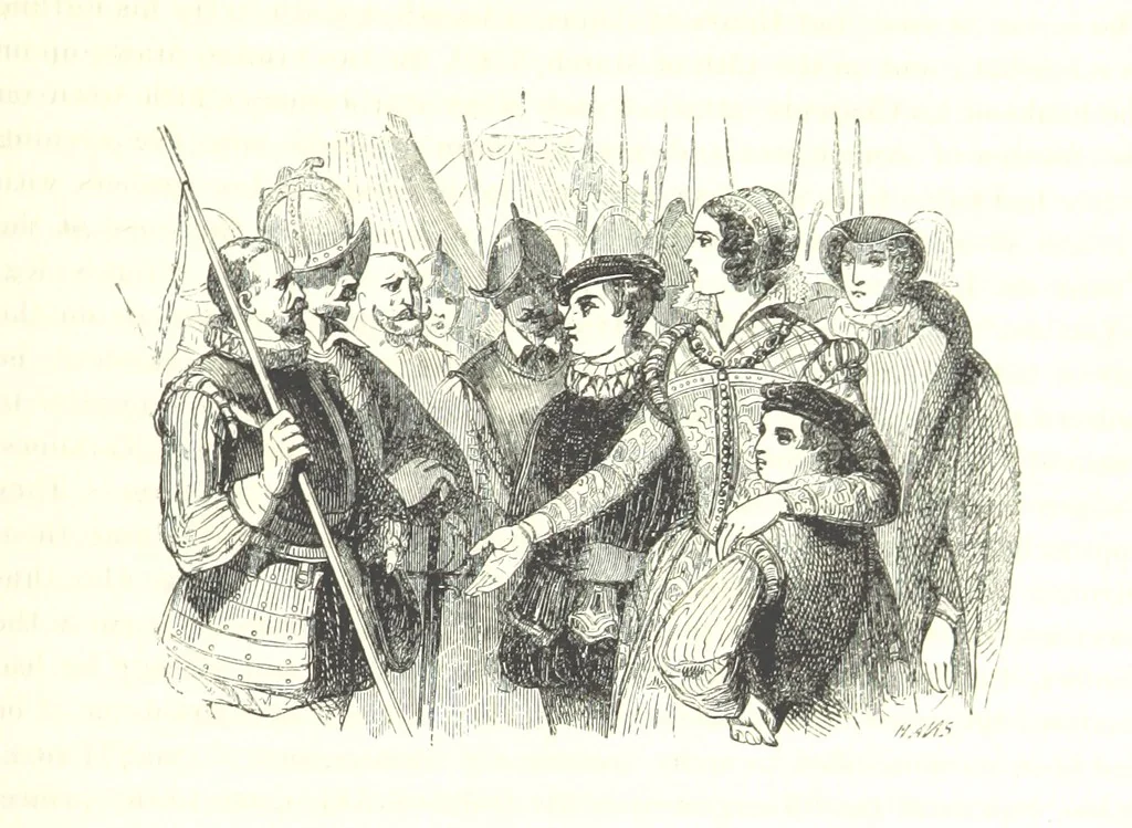 An illustration from The Pictorial History of France and of the French People ... Enriched with ... designs by Jules David, 1843, leaf 305