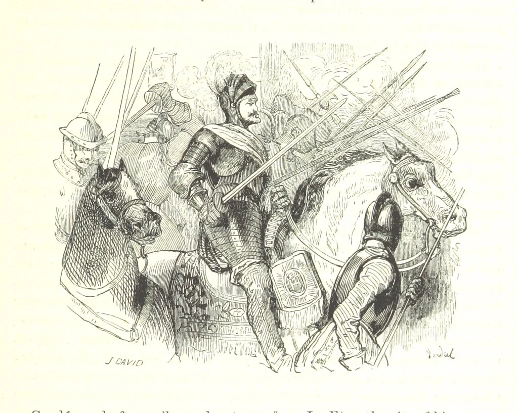 An illustration from The Pictorial History of France and of the French People ... Enriched with ... designs by Jules David, 1843, leaf 327