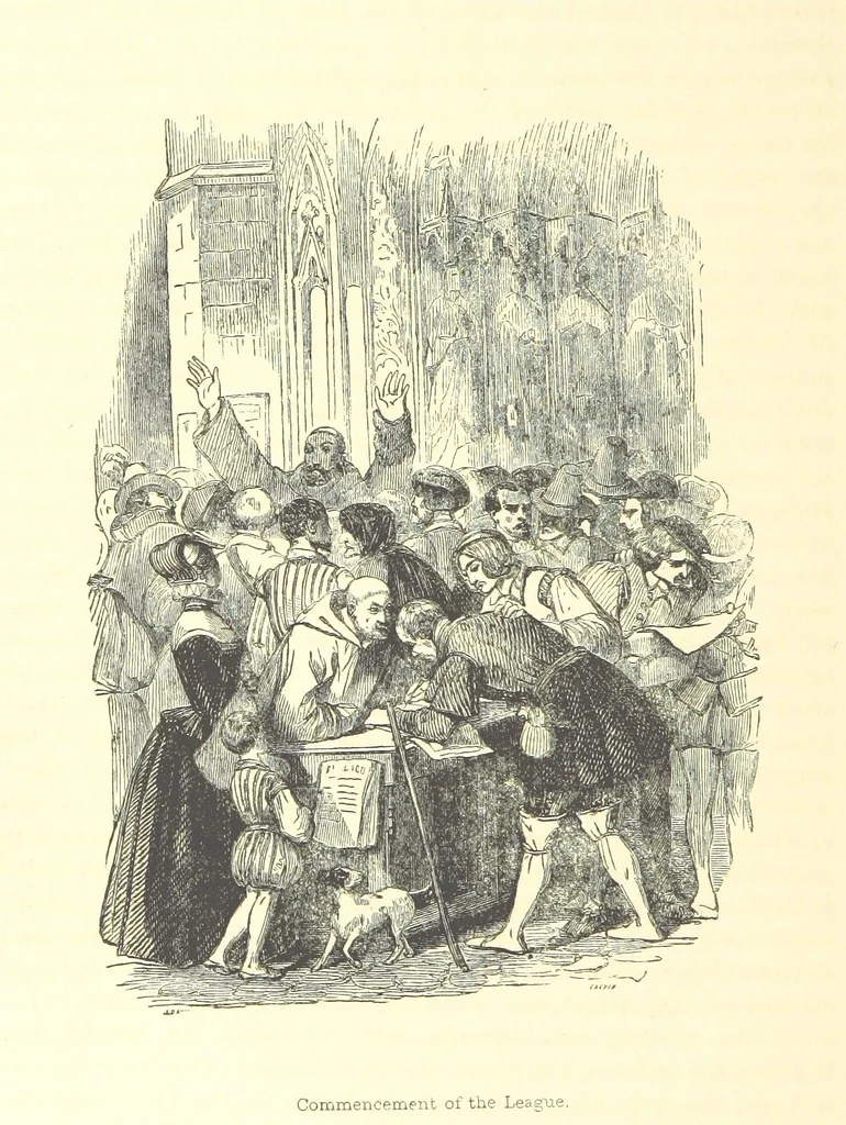 An illustration from The Pictorial History of France and of the French People ... Enriched with ... designs by Jules David, 1843, leaf 330
