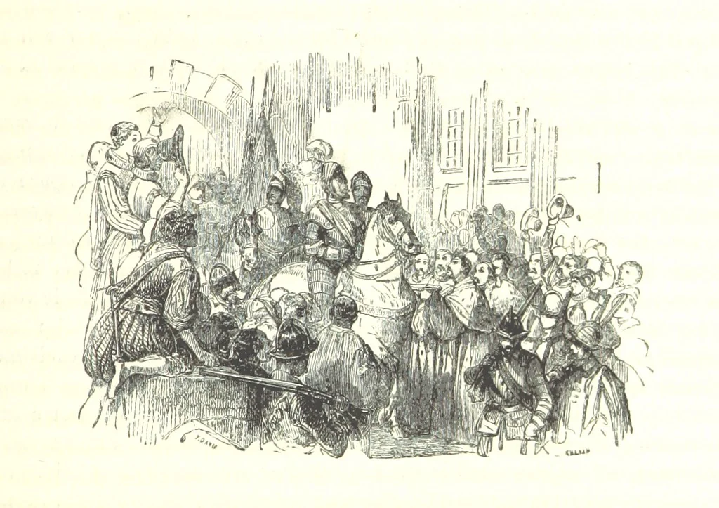 An illustration from The Pictorial History of France and of the French People ... Enriched with ... designs by Jules David, 1843, leaf 357