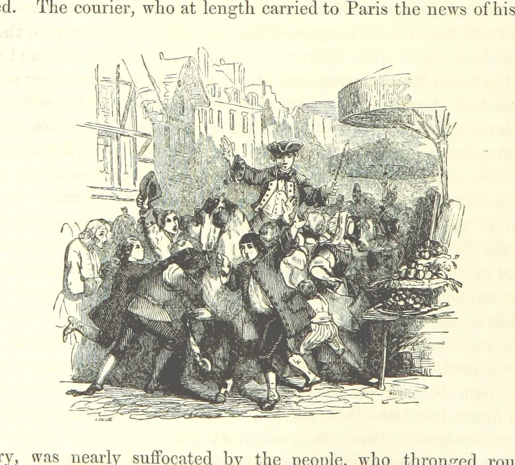 An illustration from The Pictorial History of France and of the French People ... Enriched with ... designs by Jules David, 1843, leaf 640