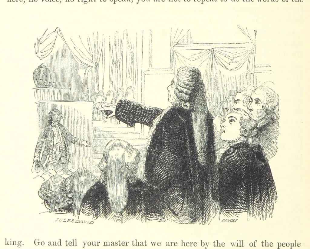 An illustration from The Pictorial History of France and of the French People ... Enriched with ... designs by Jules David, 1843, leaf 684