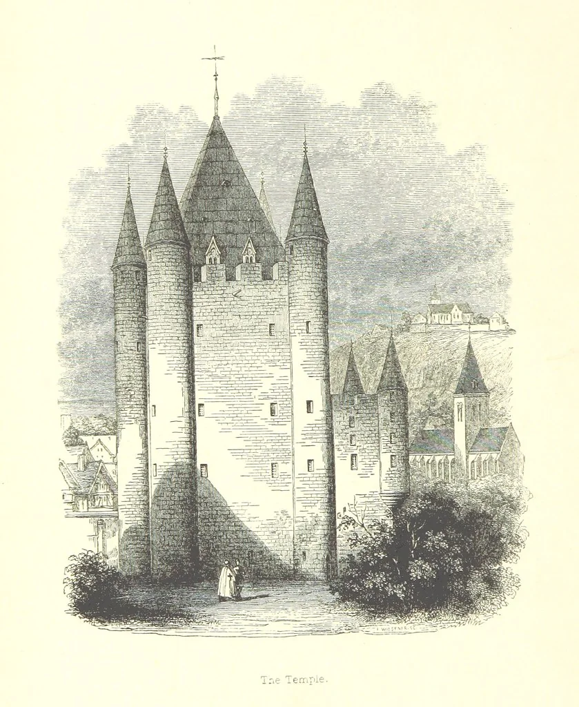 An illustration from The Pictorial History of France and of the French People ... Enriched with ... designs by Jules David, 1843, leaf 8