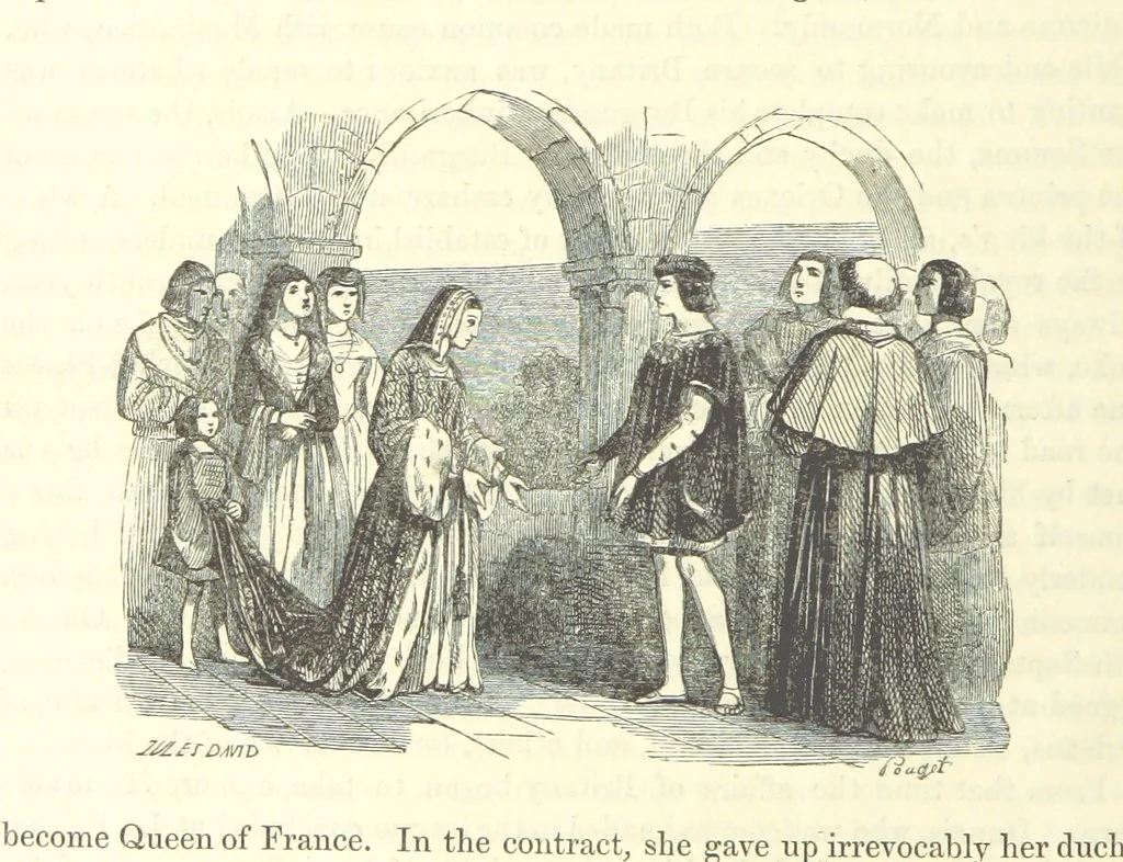An illustration from The Pictorial History of France and of the French People ... Enriched with ... designs by Jules David, 1843, leaf 88