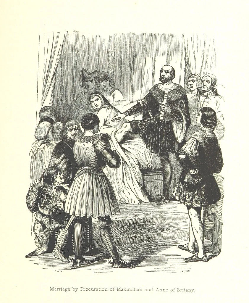 An illustration from The Pictorial History of France and of the French People ... Enriched with ... designs by Jules David, 1843, leaf 89