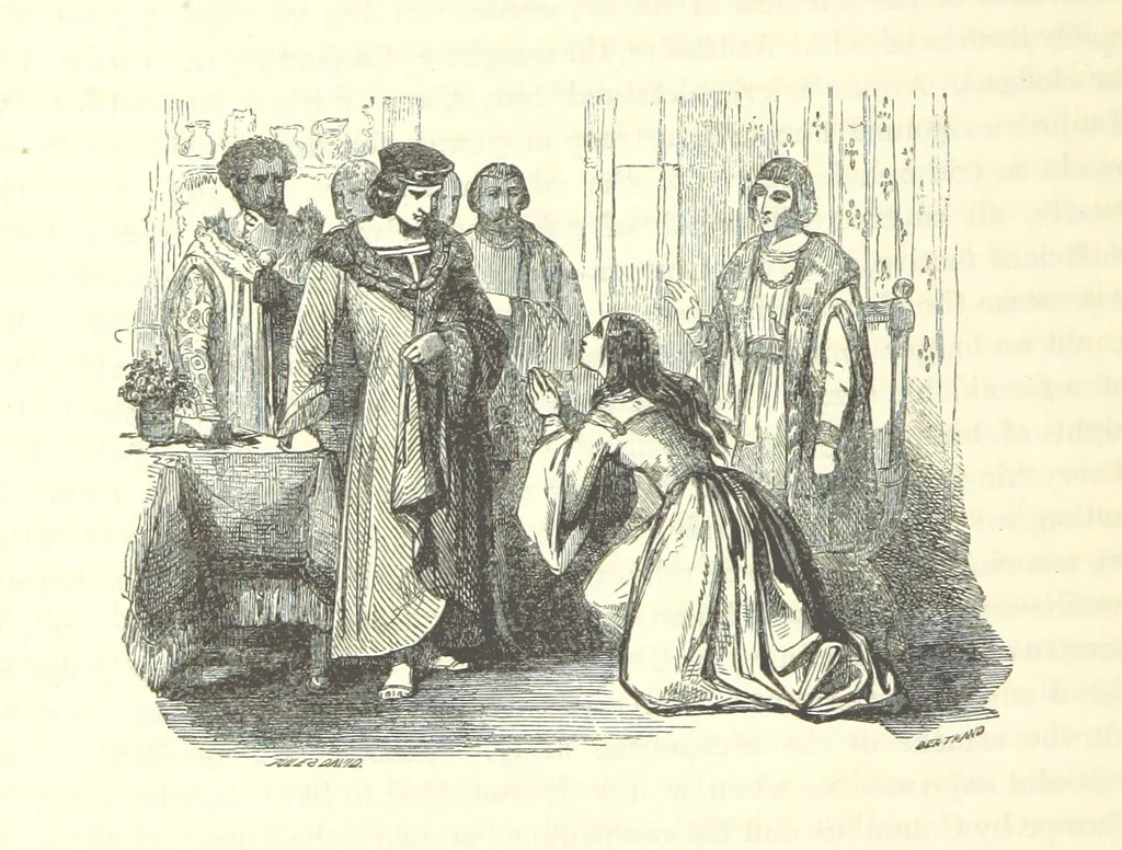 An illustration from The Pictorial History of France and of the French People ... Enriched with ... designs by Jules David, 1843, leaf 96