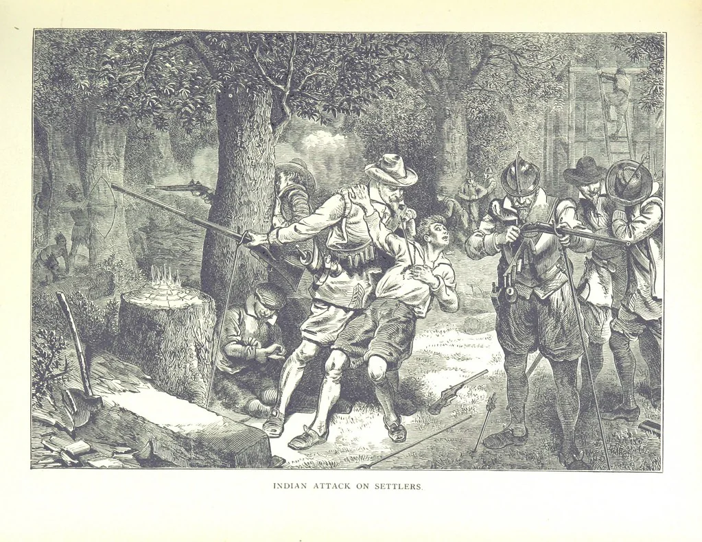 An illustration from A Zigzag Journey in the Sunny South; or, Wonder tales of early American history ... Fully illustrated, 1887, leaf 121