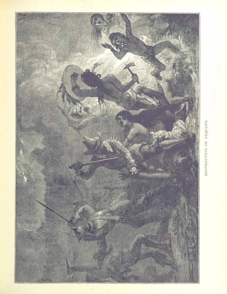 An illustration from A Zigzag Journey in the Sunny South; or, Wonder tales of early American history ... Fully illustrated, 1887, leaf 131