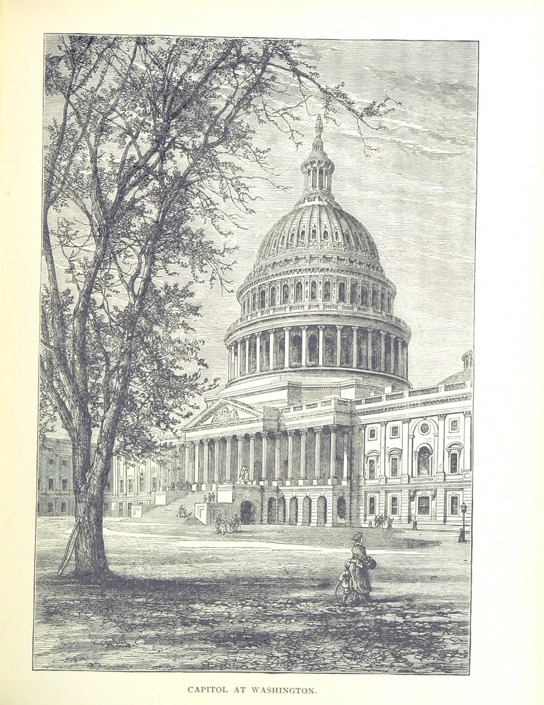 An illustration from A Zigzag Journey in the Sunny South; or, Wonder tales of early American history ... Fully illustrated, 1887, leaf 151