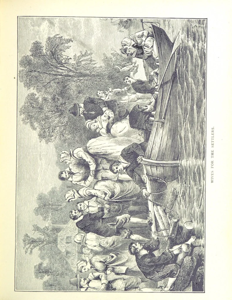 An illustration from A Zigzag Journey in the Sunny South; or, Wonder tales of early American history ... Fully illustrated, 1887, leaf 169