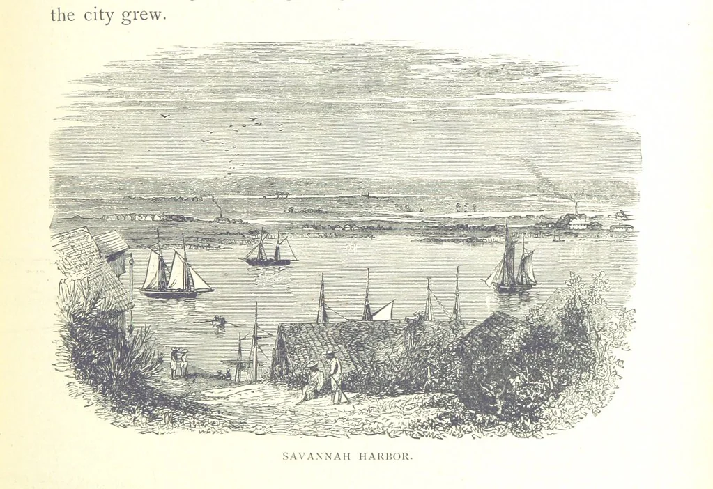 An illustration from A Zigzag Journey in the Sunny South; or, Wonder tales of early American history ... Fully illustrated, 1887, leaf 189