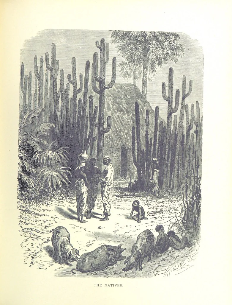 An illustration from A Zigzag Journey in the Sunny South; or, Wonder tales of early American history ... Fully illustrated, 1887, leaf 263