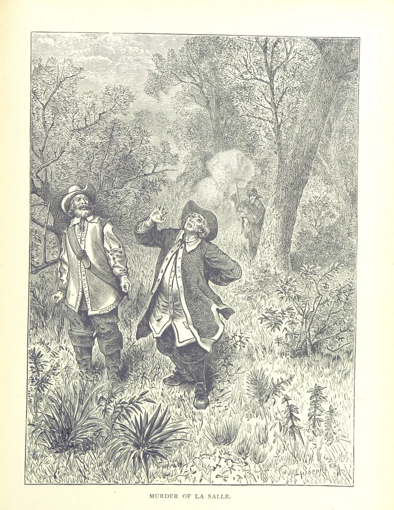An illustration from A Zigzag Journey in the Sunny South; or, Wonder tales of early American history ... Fully illustrated, 1887, leaf 323