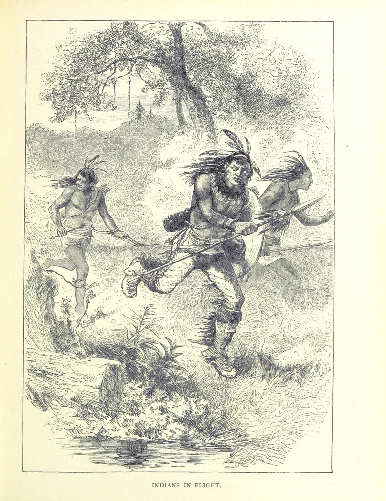An illustration from A Zigzag Journey in the Sunny South; or, Wonder tales of early American history ... Fully illustrated, 1887, leaf 35