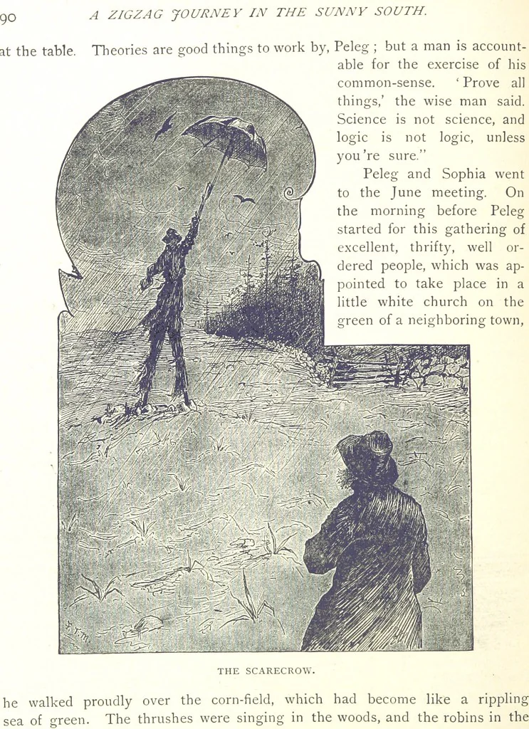 An illustration from A Zigzag Journey in the Sunny South; or, Wonder tales of early American history ... Fully illustrated, 1887, leaf 96