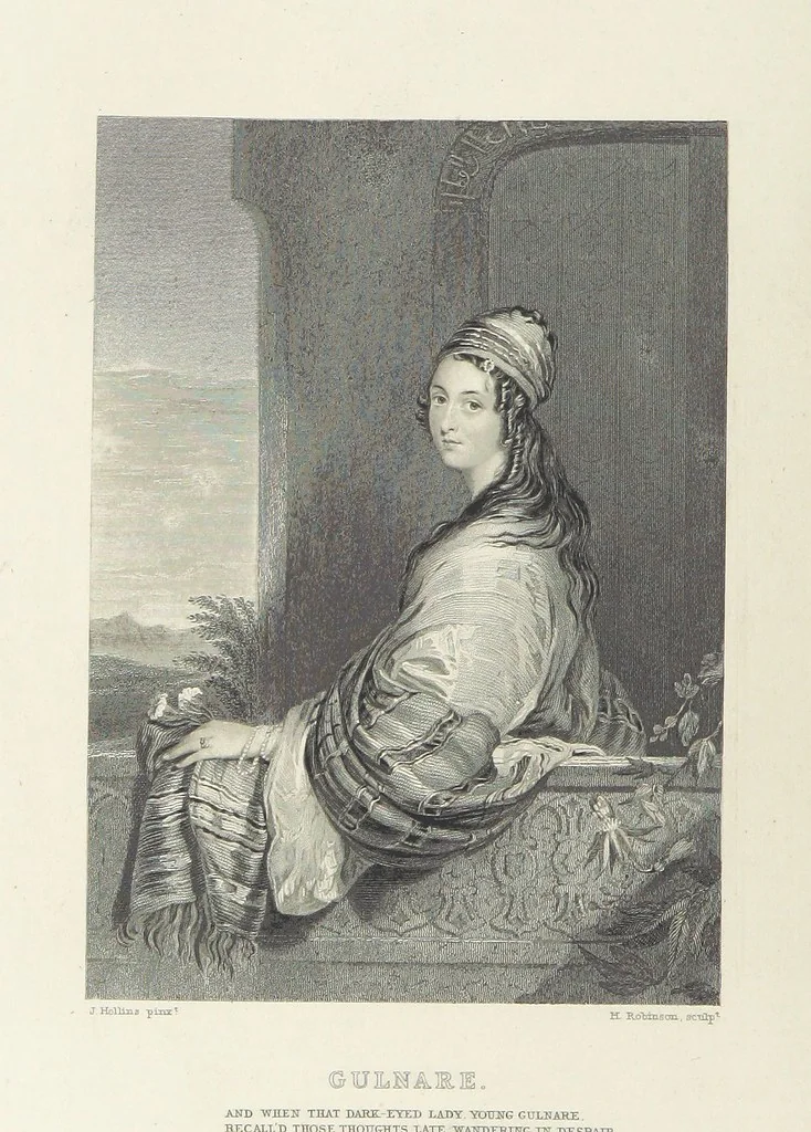 An illustration from The Poetical Works of Lord Byron, etc, 1878, leaf 220