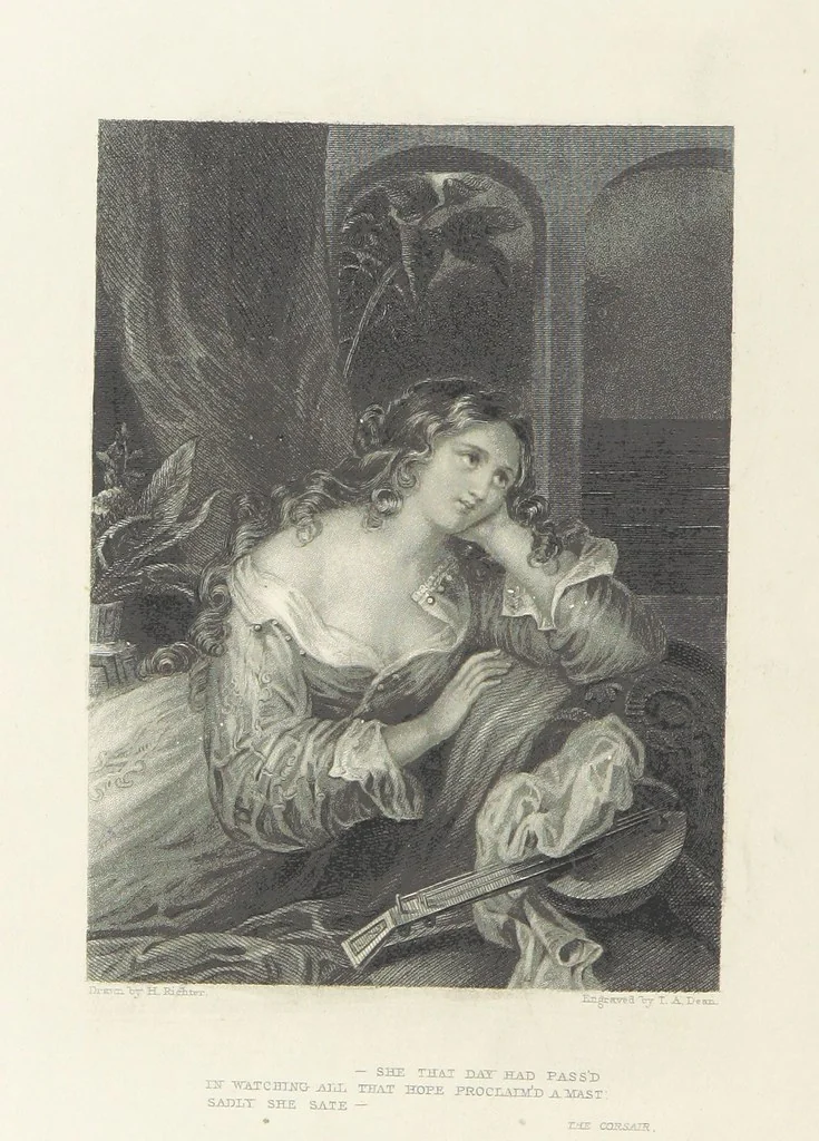 An illustration from The Poetical Works of Lord Byron, etc, 1878, leaf 226