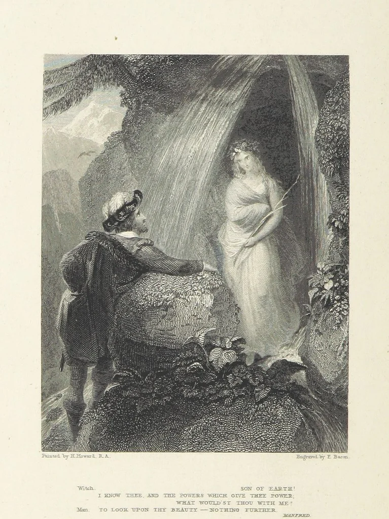 An illustration from The Poetical Works of Lord Byron, etc, 1878, leaf 284