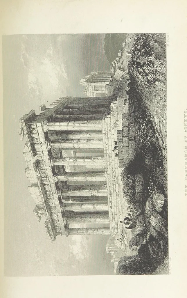 An illustration from The Poetical Works of Lord Byron, etc, 1878, leaf 357