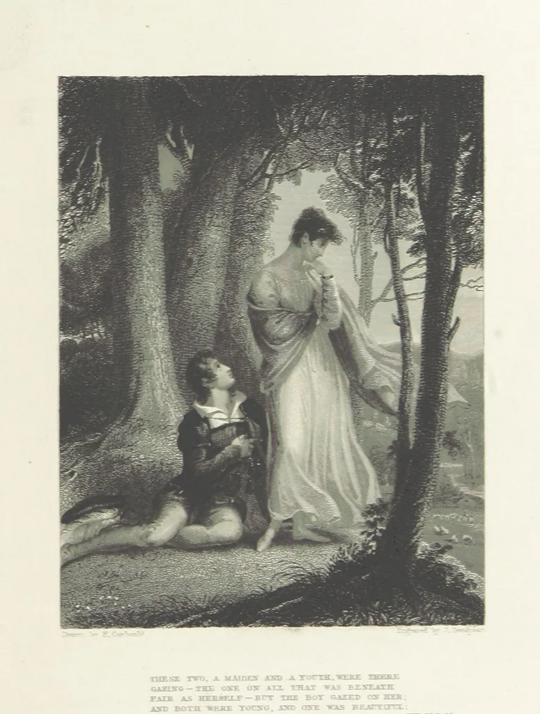 An illustration from The Poetical Works of Lord Byron, etc, 1878, leaf 379