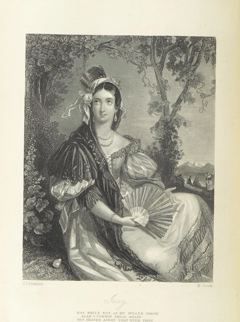 An illustration from The Poetical Works of Lord Byron, etc, 1878, leaf 612