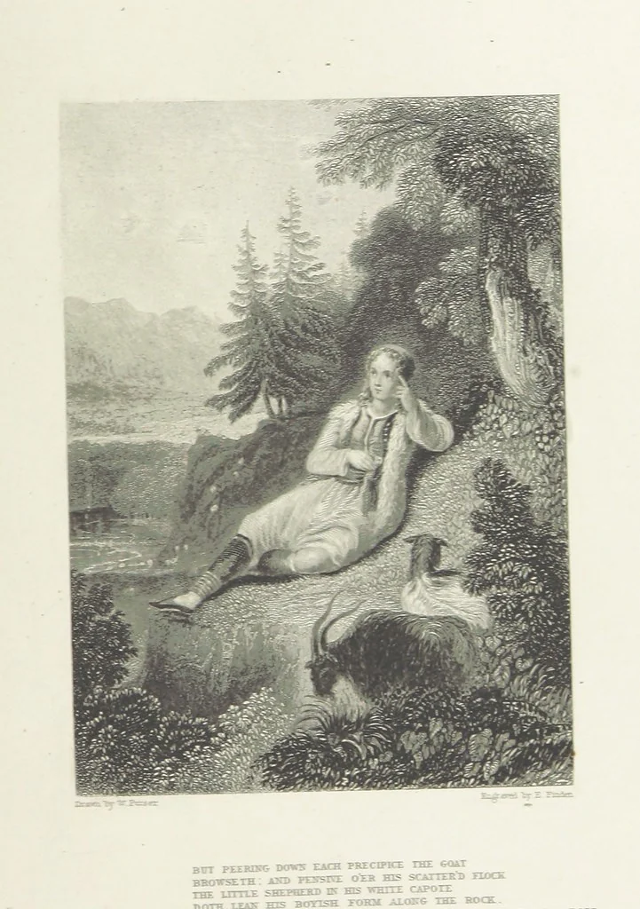 An illustration from The Poetical Works of Lord Byron, etc, 1878, leaf 621