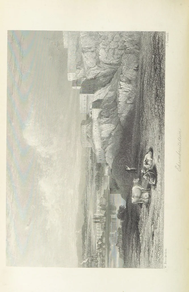 An illustration from The Poetical Works of Lord Byron, etc, 1878, leaf 636