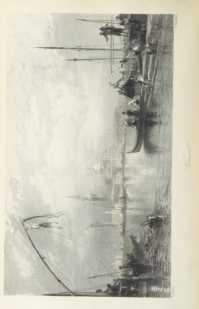 An illustration from The Poetical Works of Lord Byron, etc, 1878, leaf 646