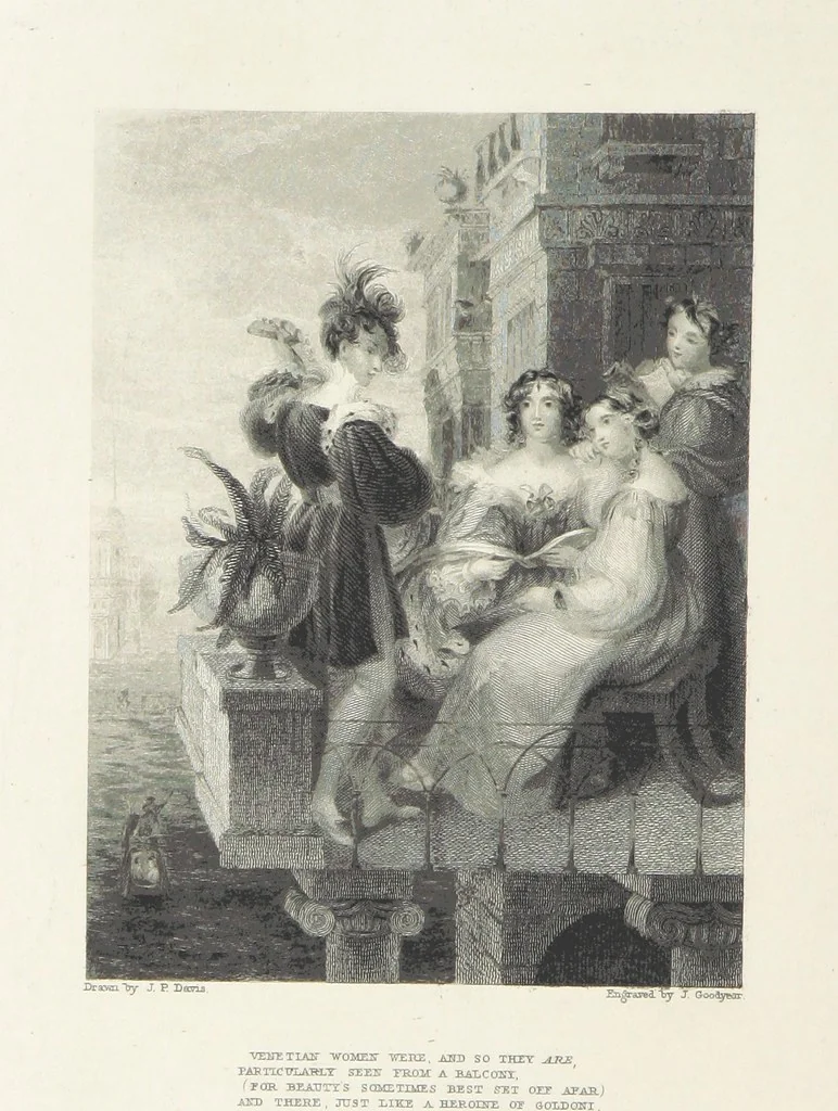 An illustration from The Poetical Works of Lord Byron, etc, 1878, leaf 670