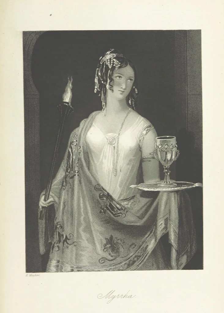 An illustration from The Poetical Works of Lord Byron, etc, 1878, leaf 795