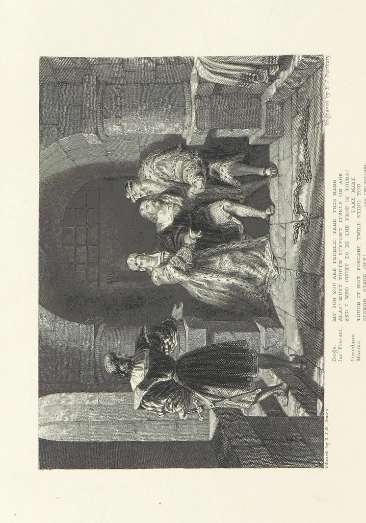 An illustration from The Poetical Works of Lord Byron, etc, 1878, leaf 812
