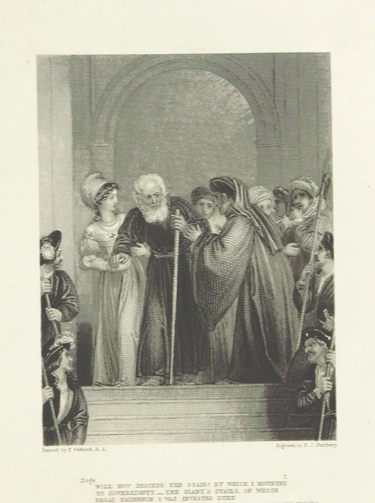 An illustration from The Poetical Works of Lord Byron, etc, 1878, leaf 821