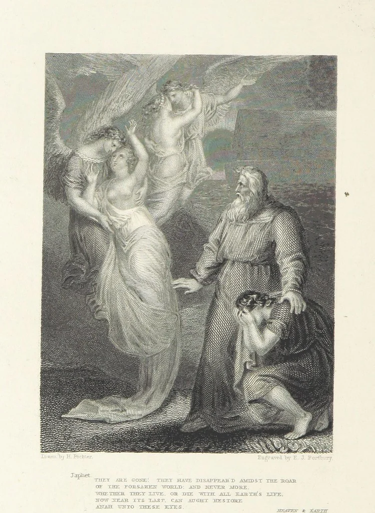 An illustration from The Poetical Works of Lord Byron, etc, 1878, leaf 834