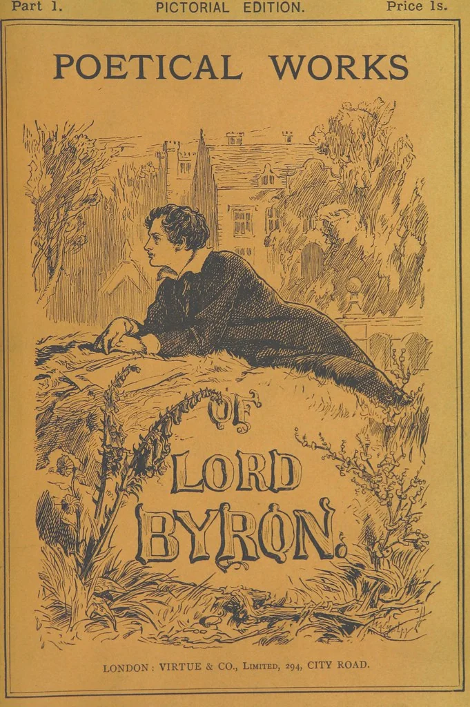 An illustration from The Poetical Works of Lord Byron, etc, 1878, leaf 889