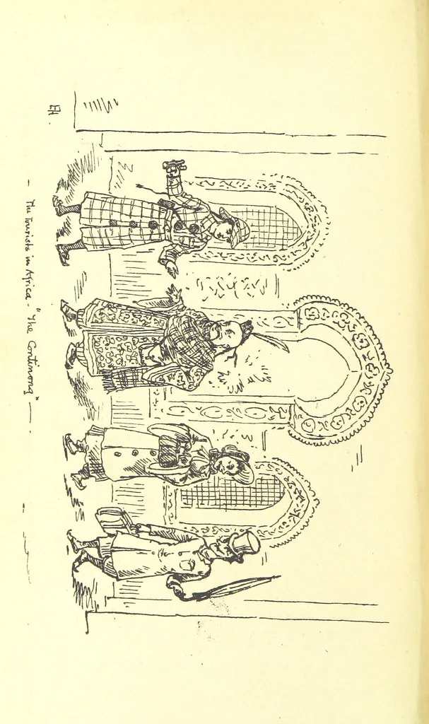 An illustration from Aladdin; or, the Wonderful scamp! An original burlesque extravaganza, in one act. [In verse, 1882, leaf 74