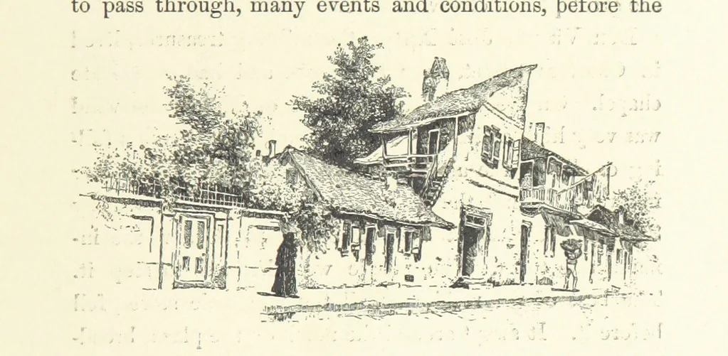 An illustration from The Creoles of Louisiana. [With illustrations, 1885, leaf 111