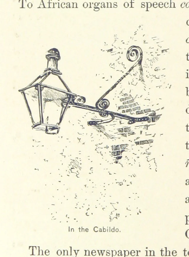 An illustration from The Creoles of Louisiana. [With illustrations, 1885, leaf 130