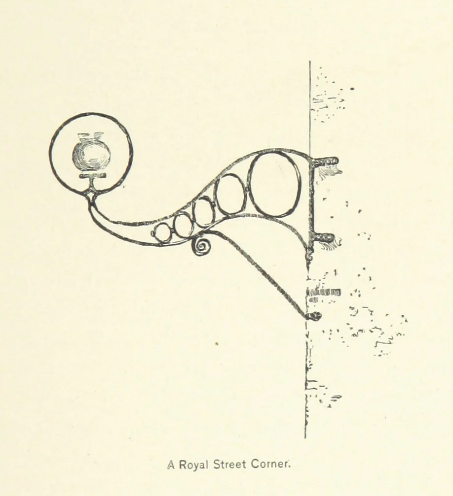 An illustration from The Creoles of Louisiana. [With illustrations, 1885, leaf 133