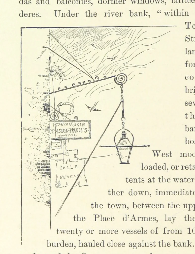 An illustration from The Creoles of Louisiana. [With illustrations, 1885, leaf 152
