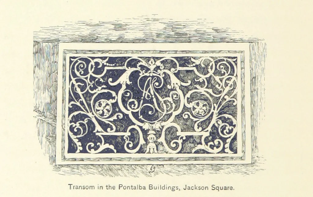 An illustration from The Creoles of Louisiana. [With illustrations, 1885, leaf 156