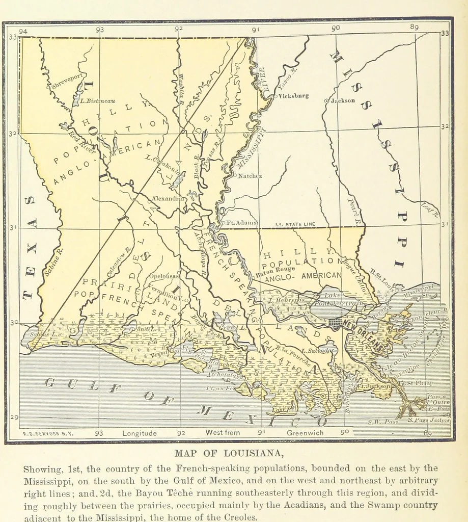 An illustration from The Creoles of Louisiana. [With illustrations, 1885, leaf 16