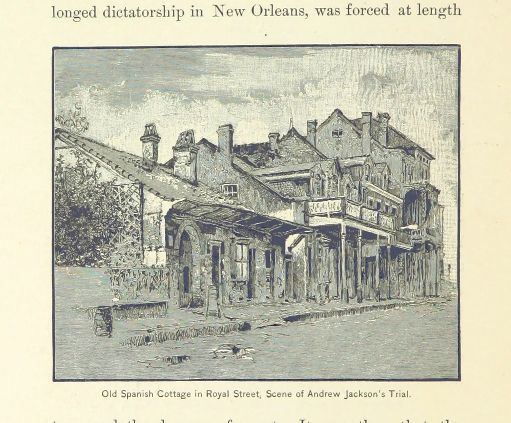 An illustration from The Creoles of Louisiana. [With illustrations, 1885, leaf 220