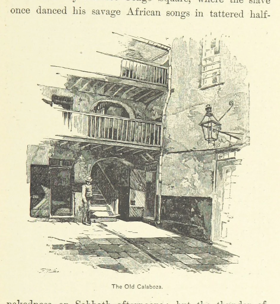 An illustration from The Creoles of Louisiana. [With illustrations, 1885, leaf 325