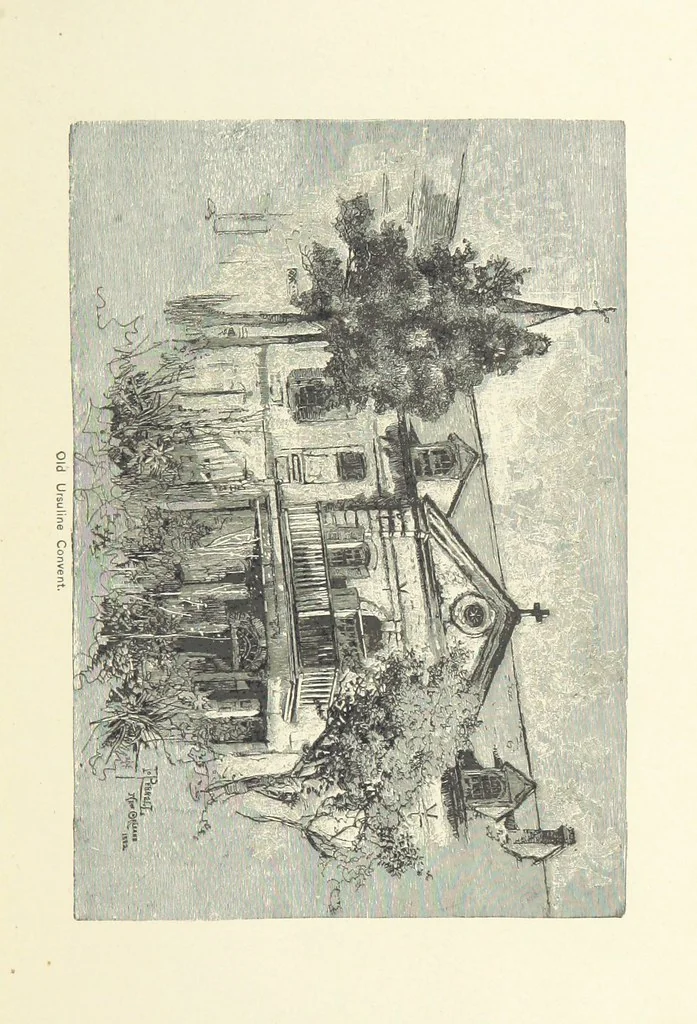 An illustration from The Creoles of Louisiana. [With illustrations, 1885, leaf 37